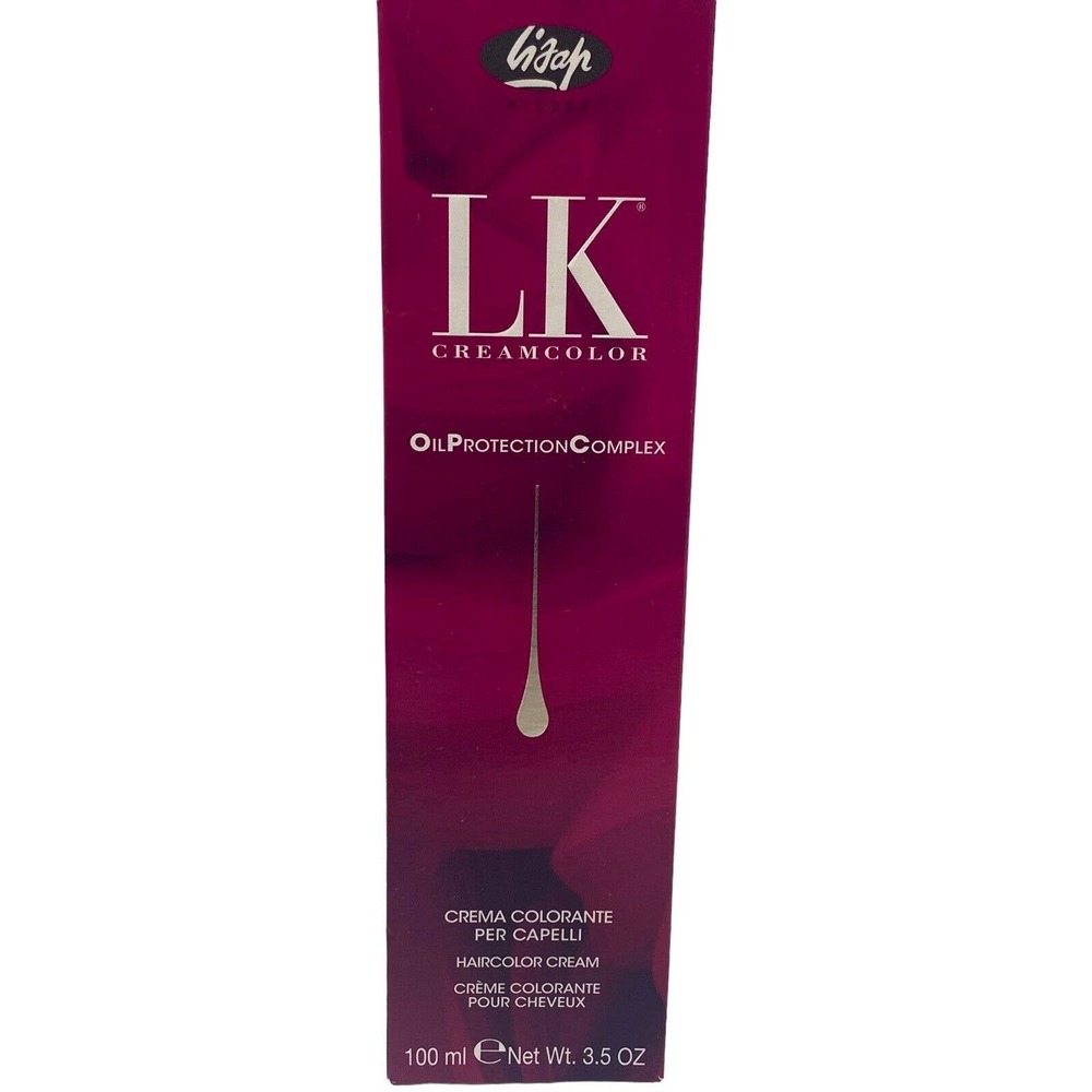 LISAP Milano LK Oil Protection Complex Permanent Hair Color Cream Tube 5/07